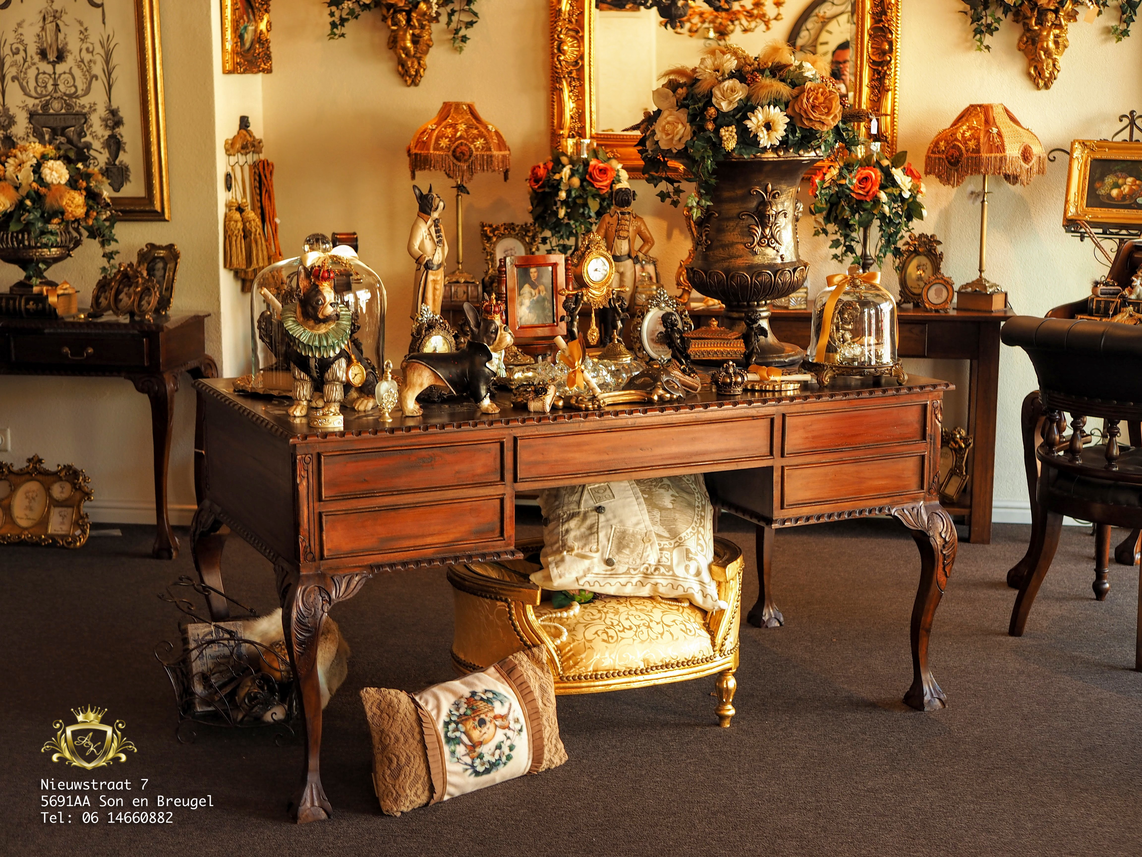 Smederij weerstand bieden Kwelling Exclusieve mahonie barok meubelen | Angelas Kroonjuweeltje