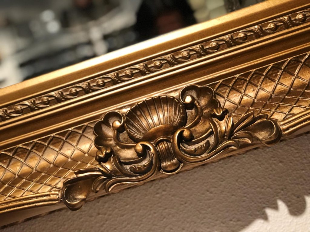 bezoek Symmetrie Specialiteit Barok spiegel goud groot | Angelas Kroonjuweeltje